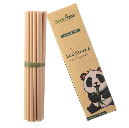 Going Green with Greenbox LLC: Bamboo Fiber Straws for Eco-Friendly Sipping!