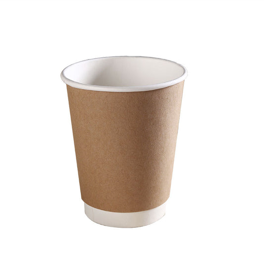 kraft paper cup double wall-GREENBOXSTRAW