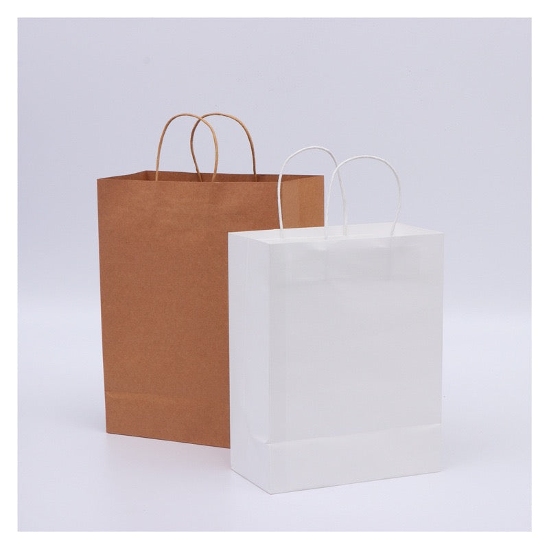 kraft paper bag for coffee shop-GREENBOXSTRAW
